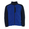 Fleece jacket Messina blue/navy blue, size XS
